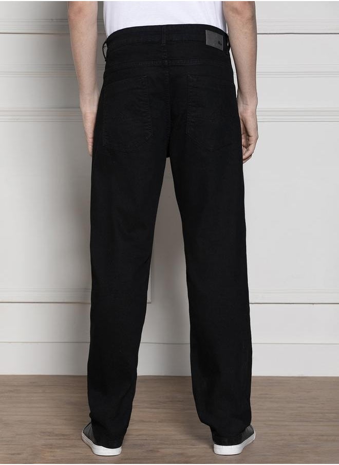 Dennis Lingo - Men’s Relaxed Fit Black Jeans – Classic and Durable - Image 1