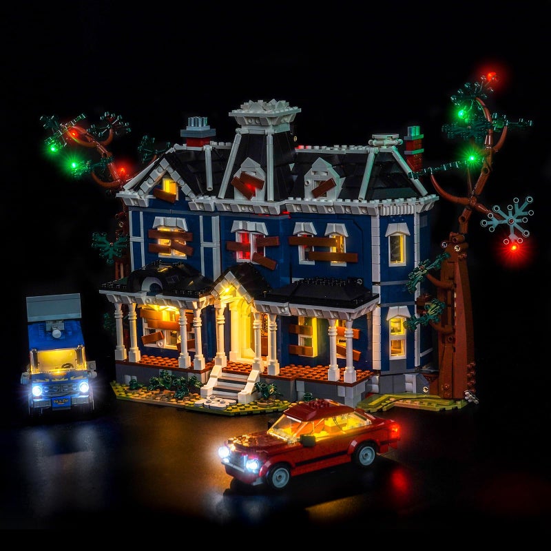 Hilighting Upgraded Led Light Kit Compatible with Lego Stranger Things The Creel House Building Set Lights Decoration Compatible with Lego 11370 Best Gifts for Adults Model Not Included - Image 3