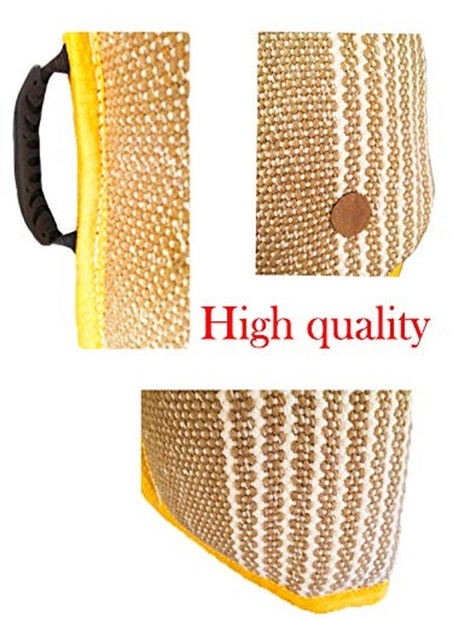 Tealover Puppy Young Dog Bite Sleeve Playing Tug Toys Training Tools Arm Protection Pet Supplies,Yellow - Image 2