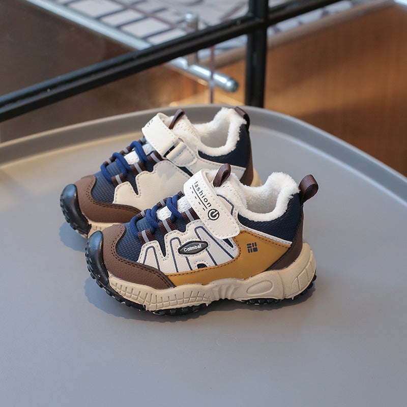 Mesh Sneakers Lightweight Flexible Sole Walking Shoes For Kids Indoor And Outdoor Activities - Image 1