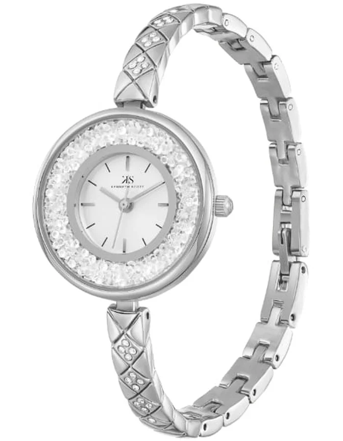 KENNETH SCOTT Women's Stainless Steel Analog Watch K23515-SBSS - 30 mm