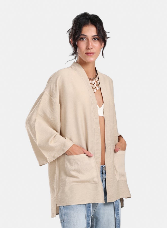 Clue Wrist Length Sleeves Kimono  - Image 2