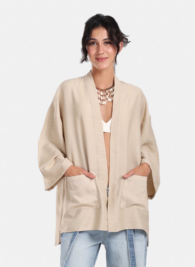 Clue Wrist Length Sleeves Kimono  - Image 1