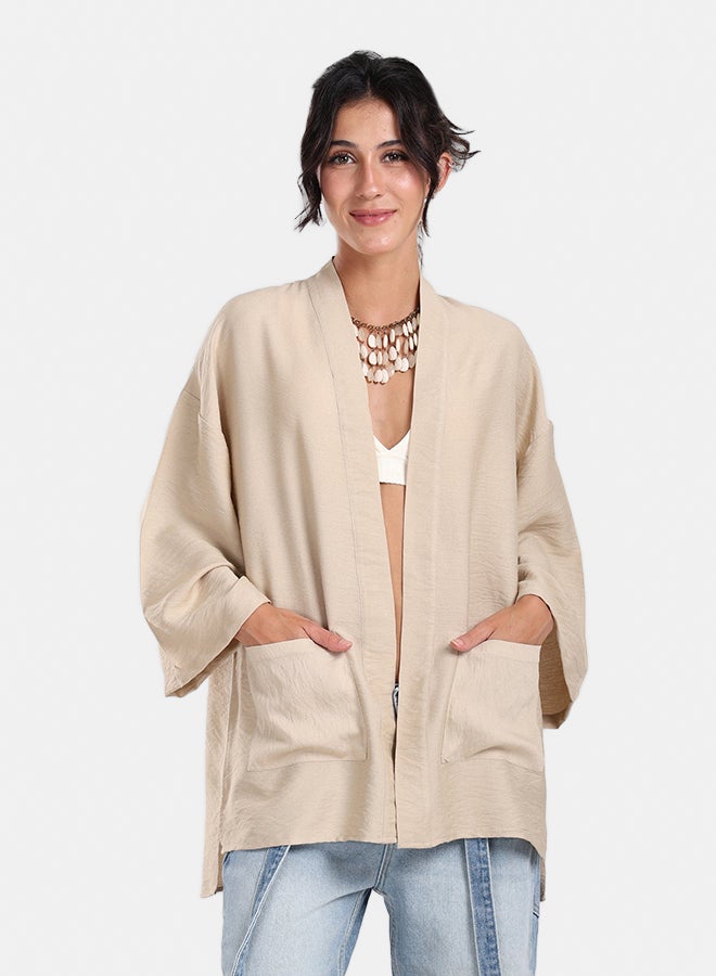Clue Wrist Length Sleeves Kimono - Image 1