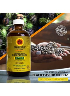 Tropic Isle Living Jamaican Black Castor Oil (1, 4 oz)  - Image 4