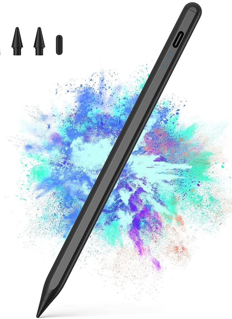 BGM Precision Stylus Pen with Palm Rejection, Compatible with Apple iPad 6th to 8th Generation (2018-2020), Fine Tip, No Lag, High Sensitivity, Perfect for Writing, Drawing  - Image 1