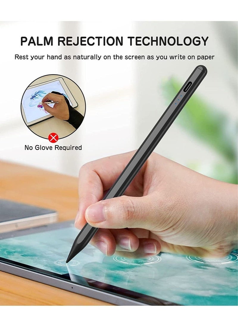 BGM Precision Stylus Pen with Palm Rejection, Compatible with Apple iPad 6th to 8th Generation (2018-2020), Fine Tip, No Lag, High Sensitivity, Perfect for Writing, Drawing  - Image 2