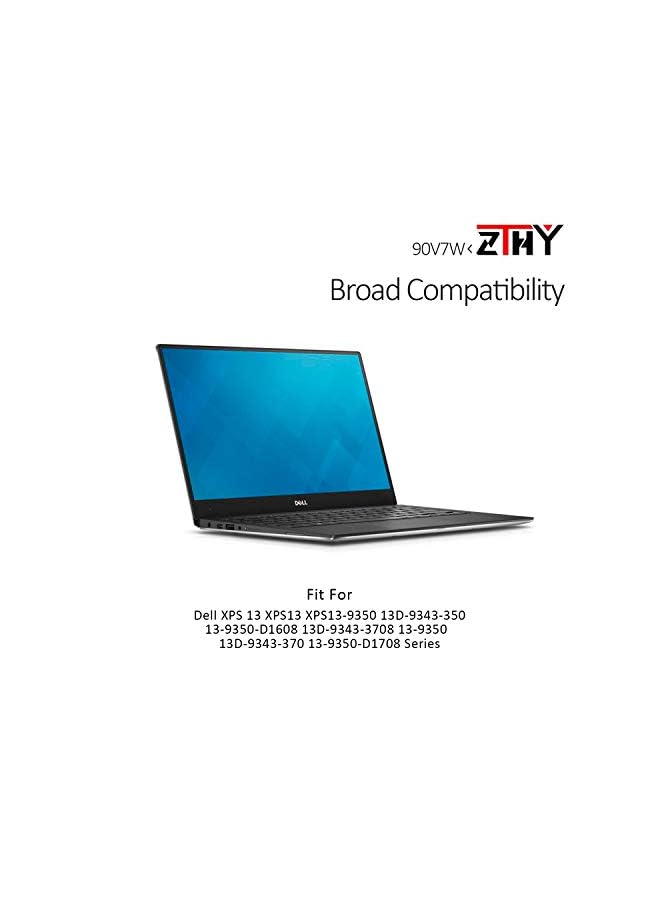 ZTHY 56Wh 90V7W Laptop Battery Replacement For Dell Xps 13 9343 9350 Ultrabook P54G P54G001 P54G002 13D 9343 13D-9343-1808T 13D-9343-350 13D-9343-3708 13-9350-D1708 13-9350-D1608 5K9Cp Din02 - Image 5