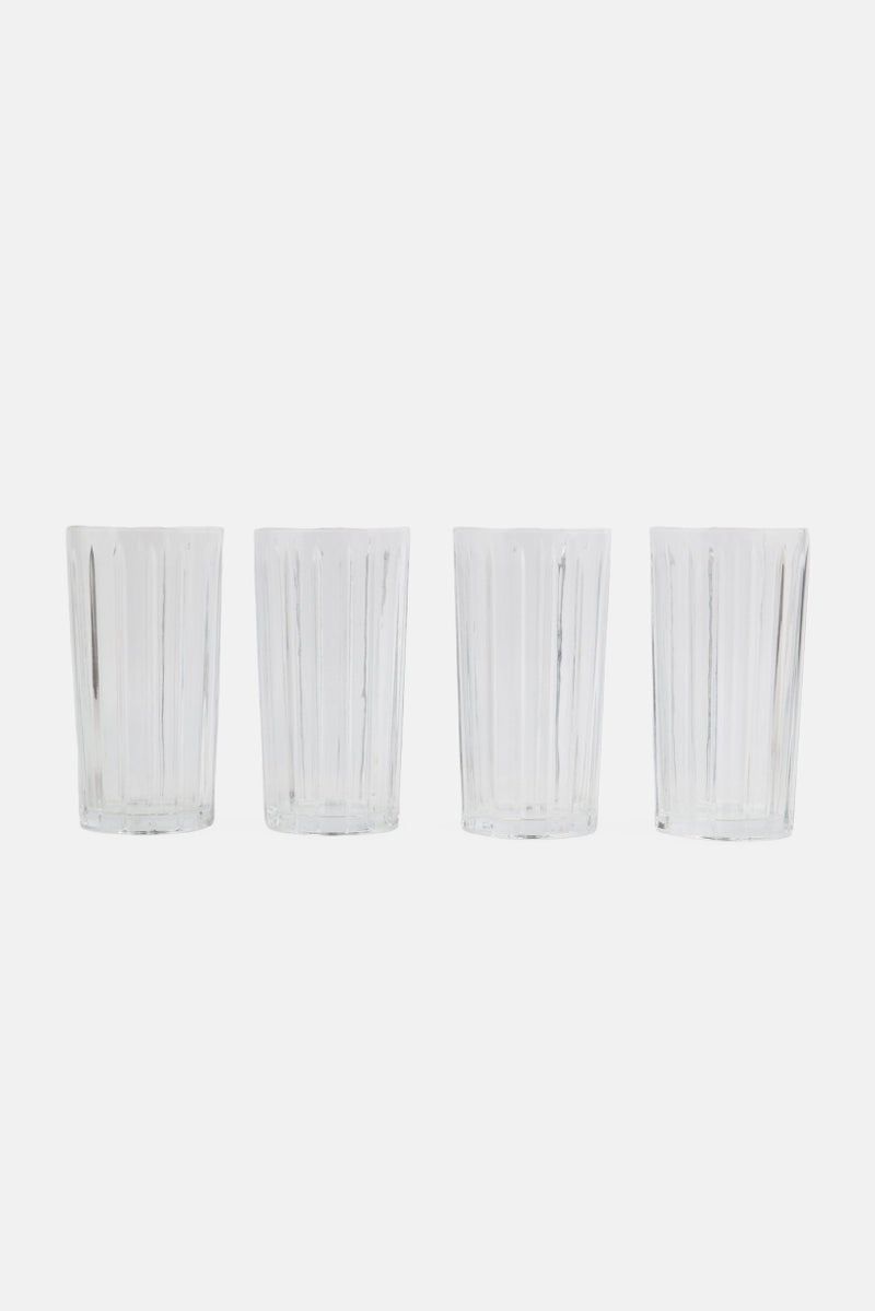 Bombay 4 Piece Gourmet Everyday Cocktail Glass, Transparent - Image 1