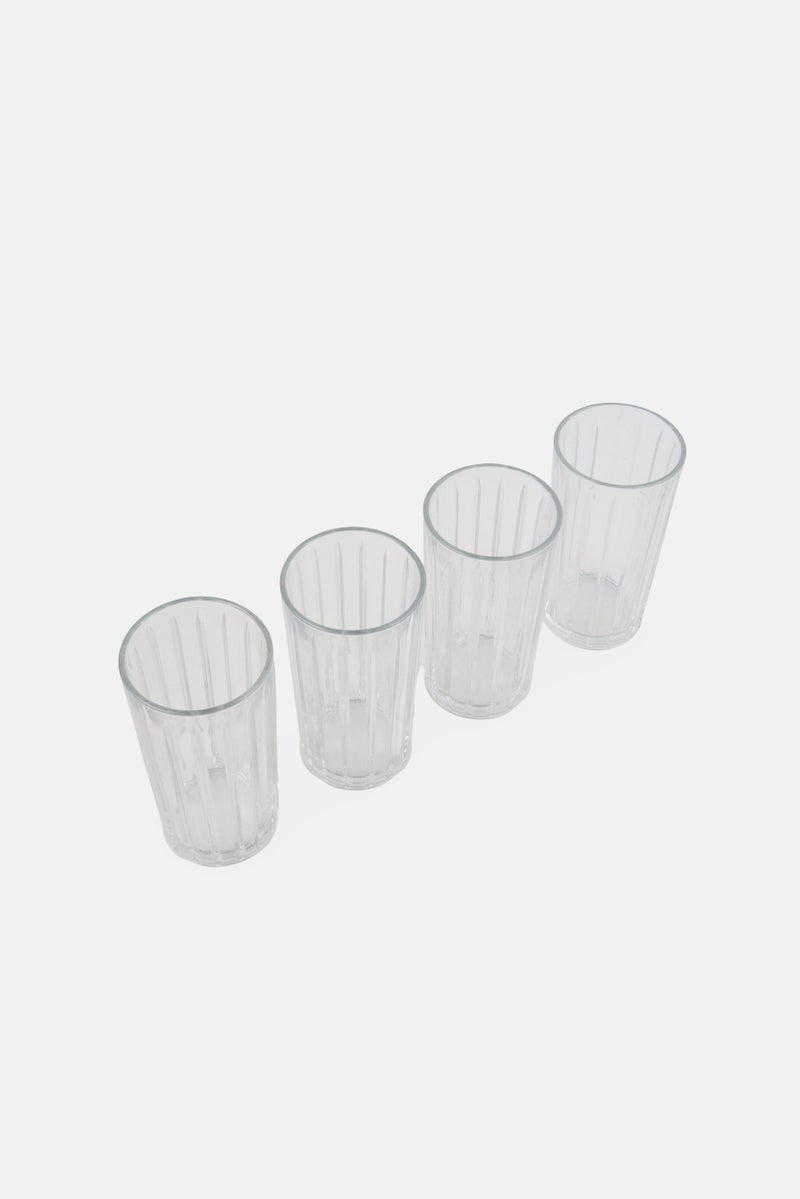 Bombay 4 Piece Gourmet Everyday Cocktail Glass, Transparent - Image 3