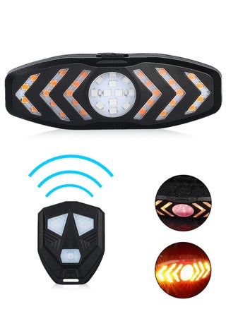 Bicycle Tail Light with Remote Control, Bicycle Light Group, USB Rechargeable Bicycle Tail light, Turn Signal, Waterproof 5 Modes, Night Riding Warning Light, Red Light, Road Mountain Biking Equipment, Suitable for Riding,9.75*3.4cm - pzsku/Z6B0D4ADA1F9BEE807554Z/45/1746231599/272a39af-72b6-4c90-87ed-9667161da363