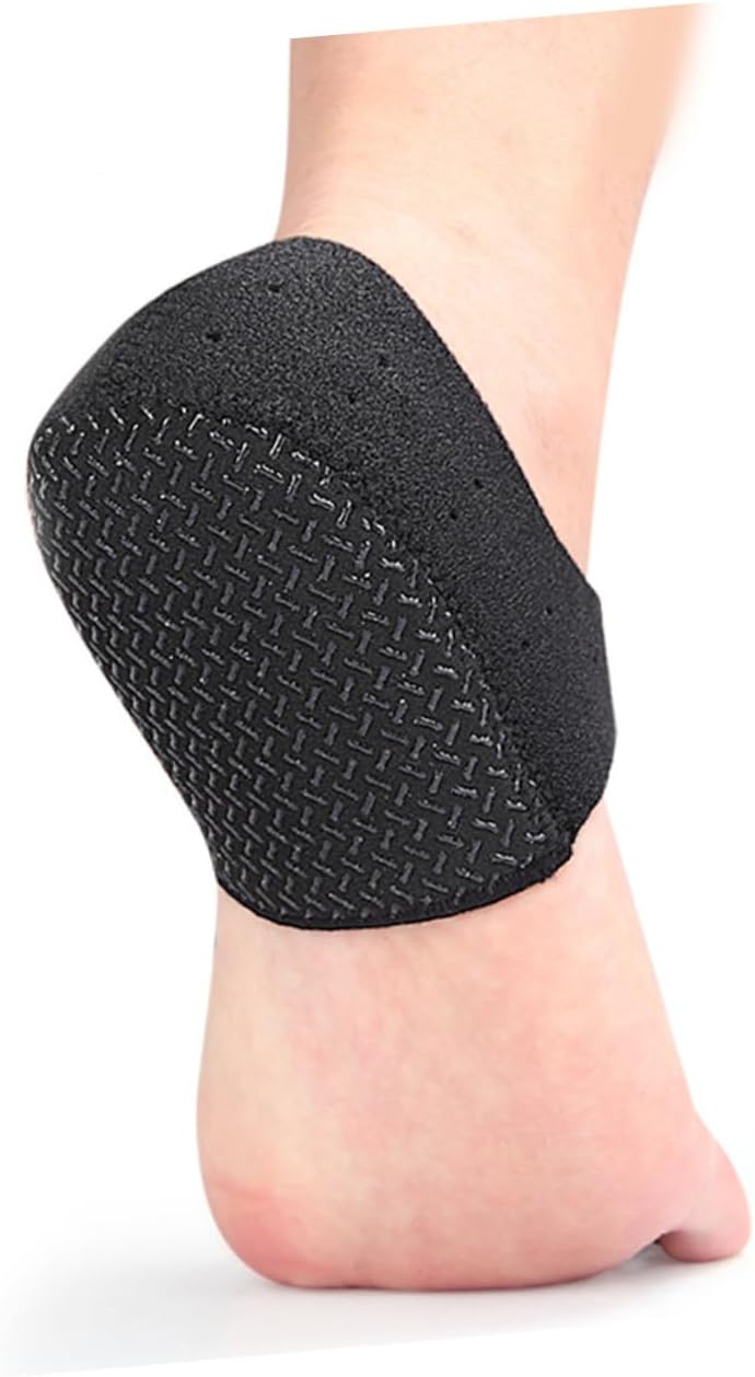 IMIKEYA Silicone Heel Cushion Sleeve Adjustable Soft Anti-Friction Heel Pads for Sports and Foot Protection Large Size for Men and Women - Image 5