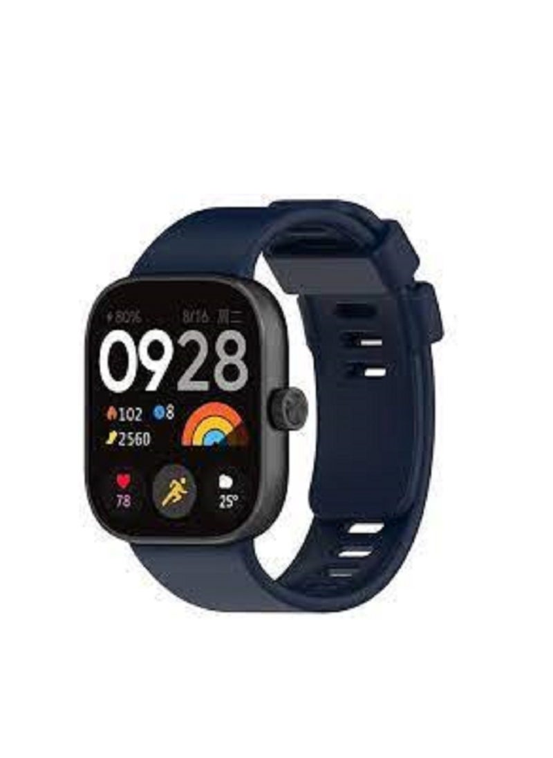 Generic - Silicone Replacement Band for Redmi Watch 4 Watchbands, Silicone Band Sport Quick Release Bracelet Armband Color Buckle Wristband Adjustable Strap for Redmi Watch 4 Watch - Image 1