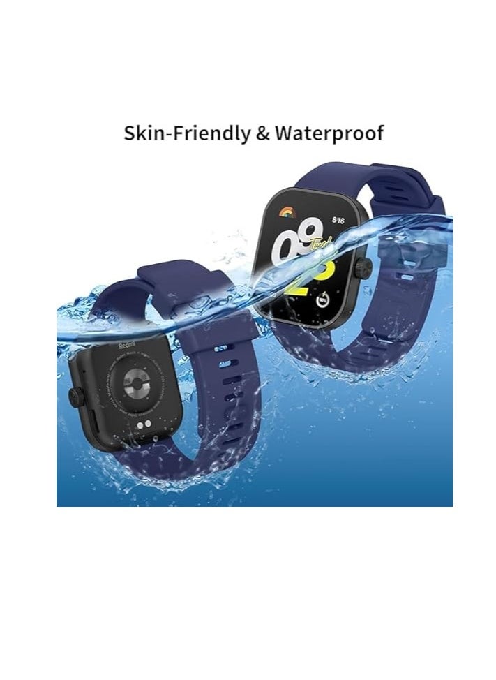 Generic - Silicone Replacement Band for Redmi Watch 4 Watchbands, Silicone Band Sport Quick Release Bracelet Armband Color Buckle Wristband Adjustable Strap for Redmi Watch 4 Watch - Image 1