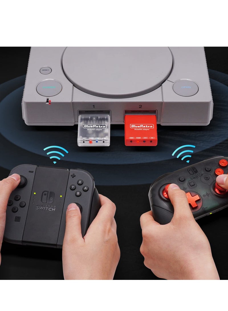 KASTWAVE Wireless Controller Adapter - Bluetooth Controller Adapter for PS1/PS2 Console, Compatible with PS3/PS4/PS5, Xbox One S, Series X/S, Switch Pro, Converter Controller Adapter - Image 2