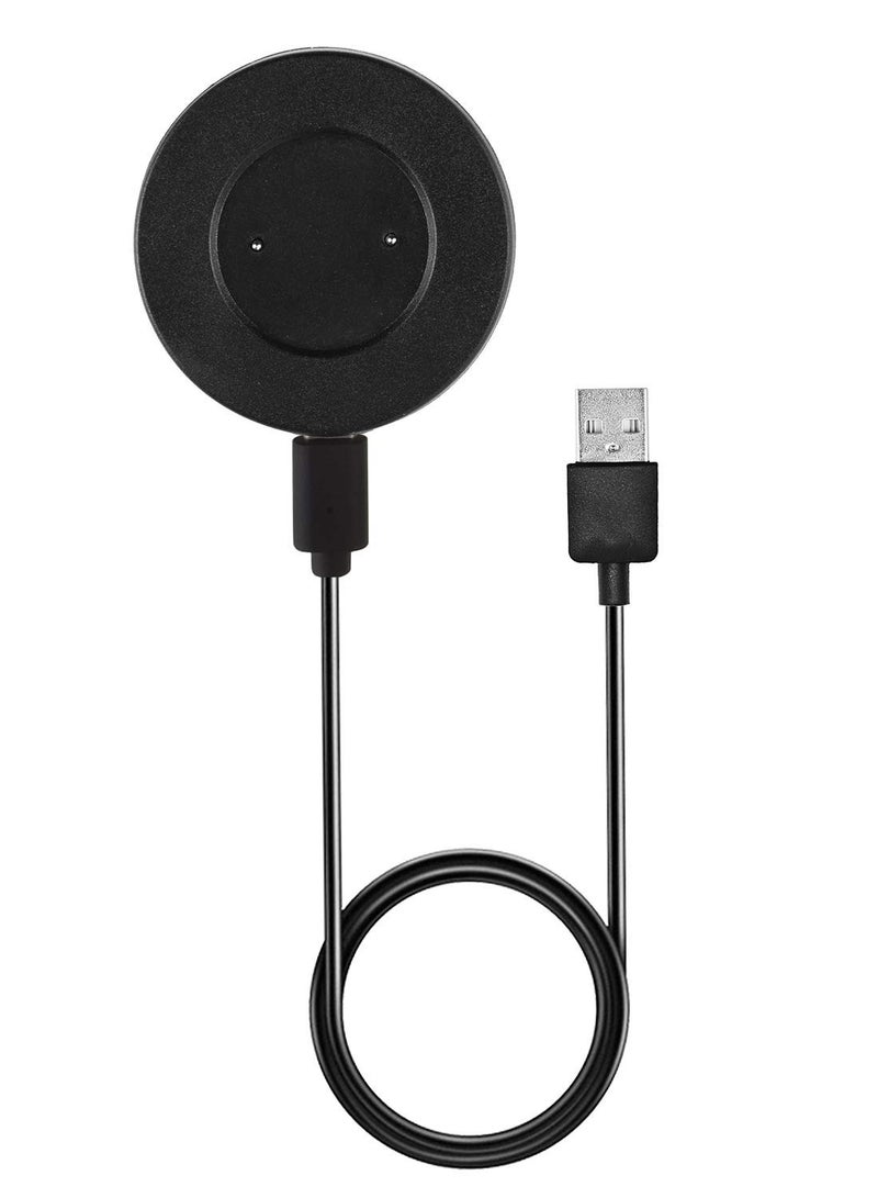 Charger Compatible with Huawei Watch GT/ GT2 /GT 2e / Honor Watch Magic, Magic 2 / Honor Watch Dream, Honor Watch GS Pro - Smart Watch Accessories (Black) - Image 1