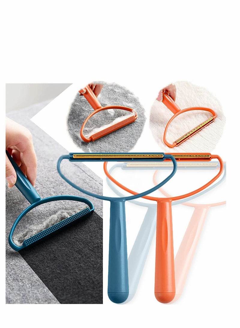 Y&D Lint Remover, New Pet Hair, Manual Carpet Scraper for Clothes Fluff Rake, Roller Cleaner, (2 PCS)  - Image 1