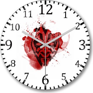 Print Shop Camisetas Star Wars- Darth Maul Wall Clock Domed Real Glass - pzsku/Z6B0DA692EDEB4B5BFBA3Z/45/_/1728052091/9428ca3e-4d1a-4bd6-813d-b5a4f750e096