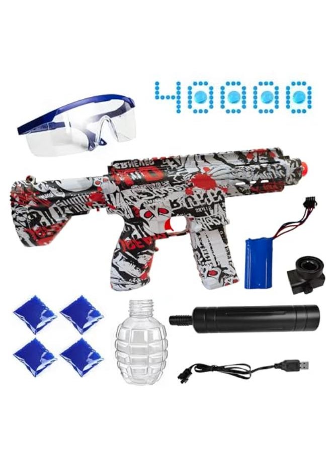 Electric Toy Gun for Kids with Hydrogel Ammo - Orange  - Image 2