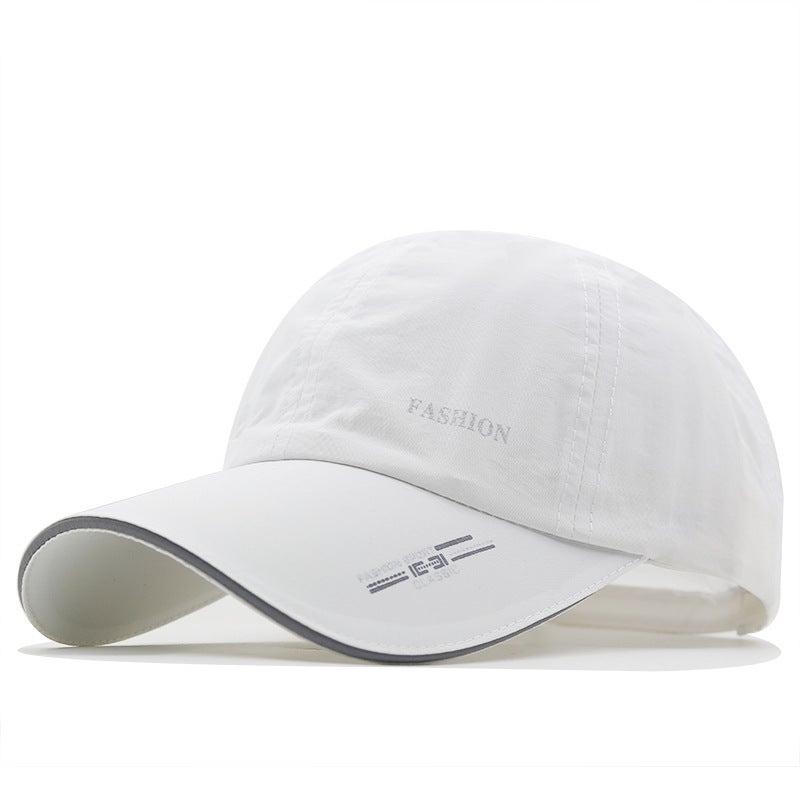 Baseball Cap Men Summer Reflective Strip Quick Dry Sun Hat - Image 4