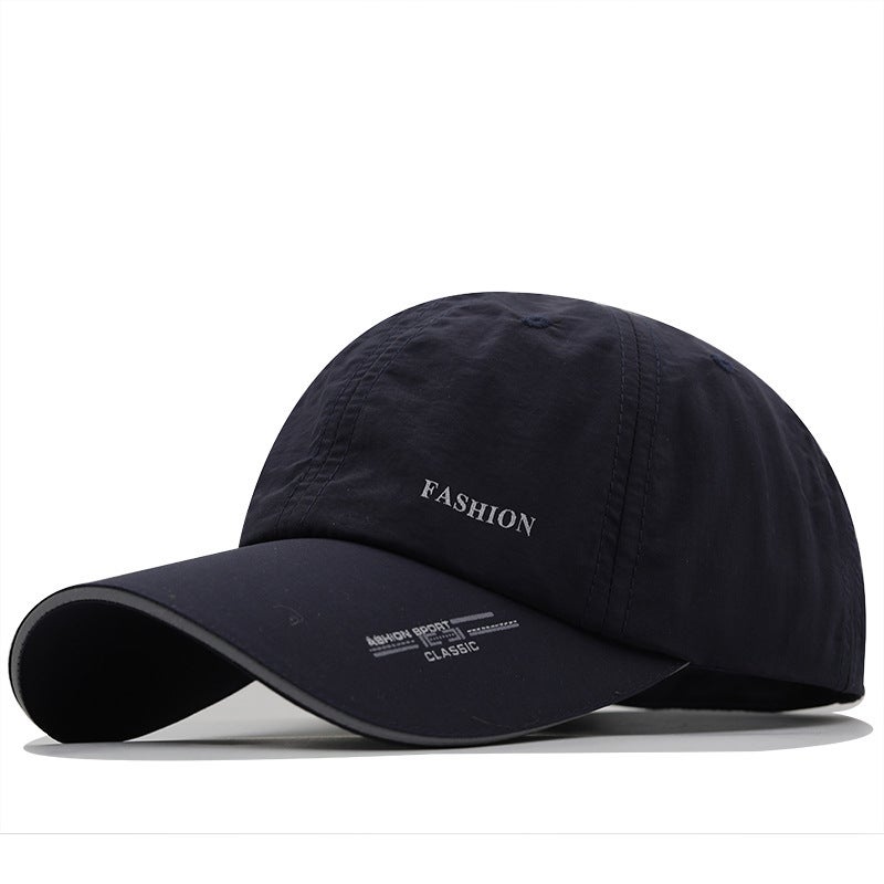 Baseball Cap Men Summer Reflective Strip Quick Dry Sun Hat - Image 3