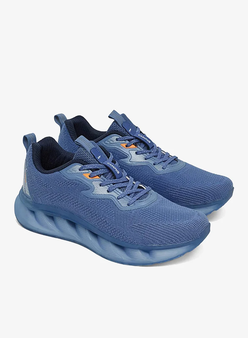 Campus PLOT Men Plot Nitrofly Cushion Lace-Up Running Shoes-Blue for Men | Best Price UAE