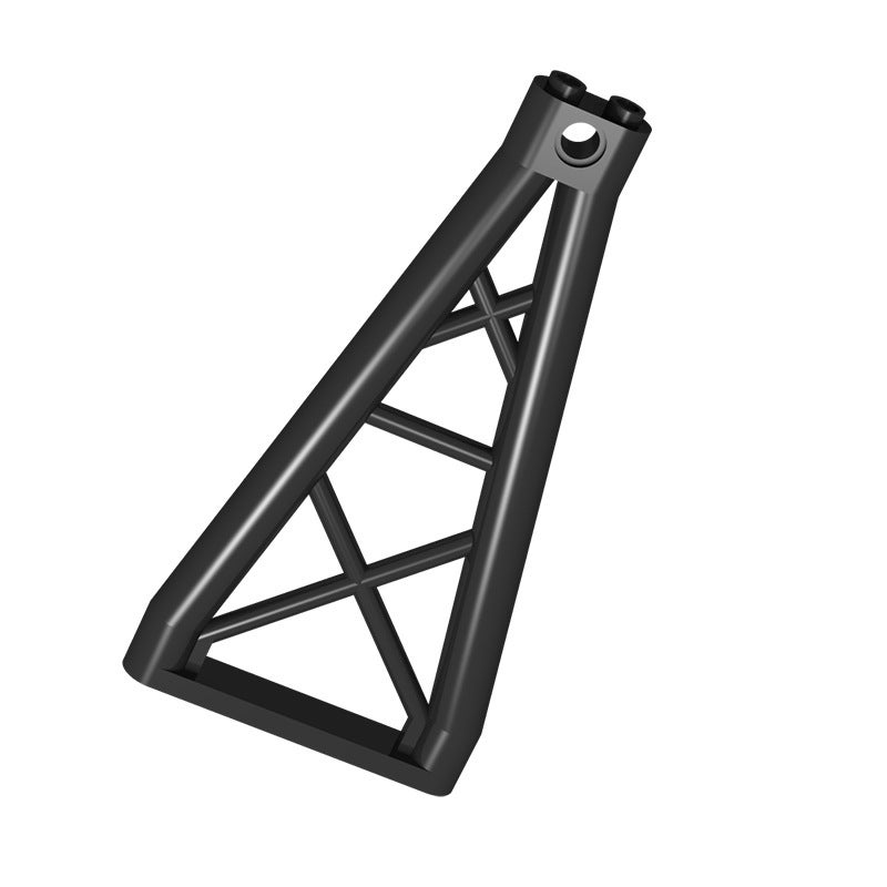 Yutong Train Building Blocks Track Bifurcation Track Straight Curved Track Cross Track Aisle Train Signal Light Pedgebridge Bracket - Image 1