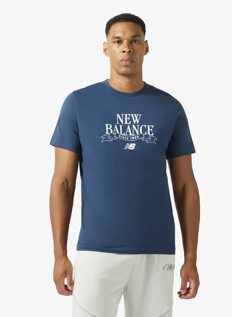 New Balance Linear Ribbon Relaxed T-Shirt