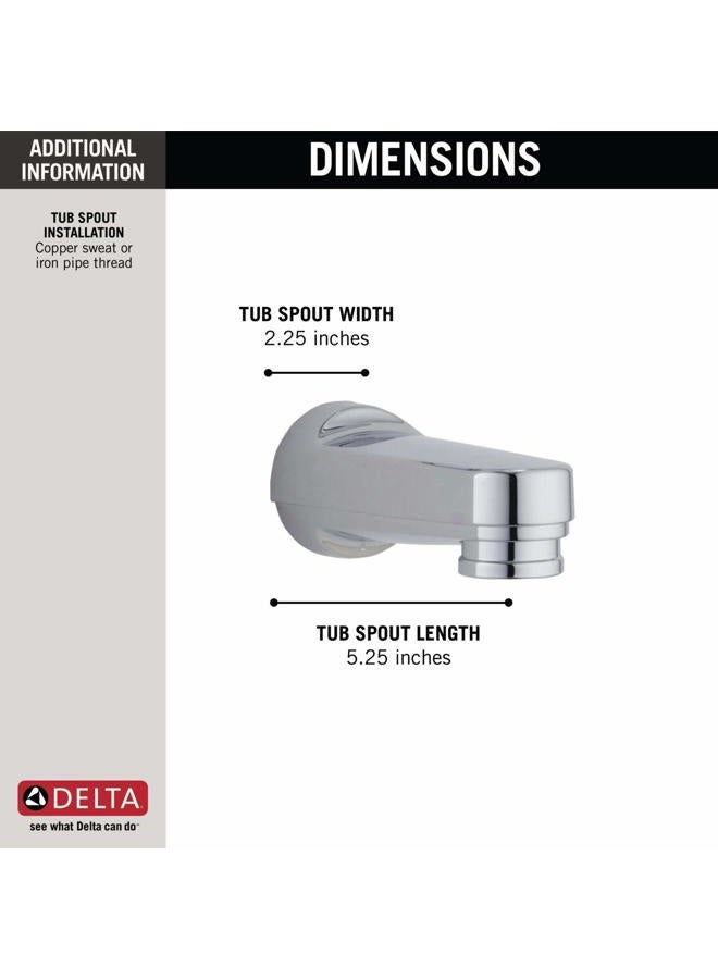 Delta Faucet RP17453 TUB SPOUT, One Size, Chrome - Image 3
