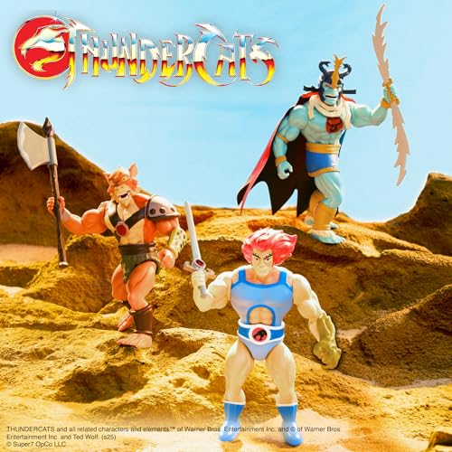 Super7 Vintage Thundercats Lion-O - 5.5" Thundercats Action Figure with Accessories Classic Cartoon Collectibles and Retro Toys - Image 5