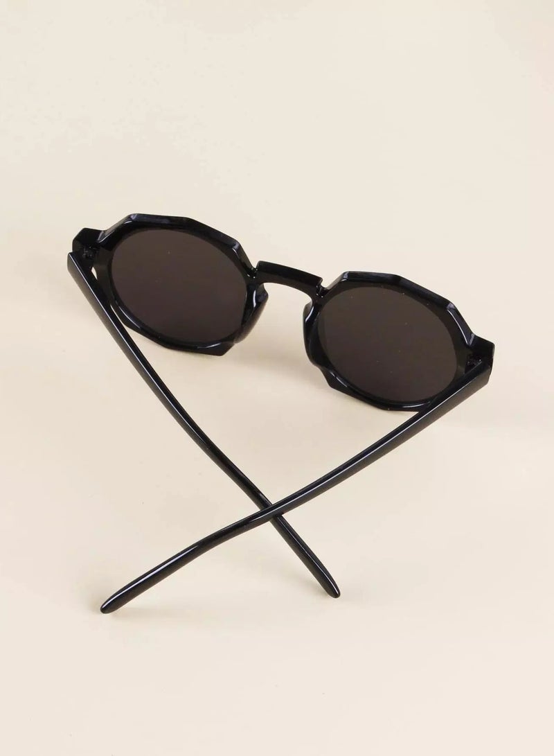 Generic Toddler Kids Round Frame Sunglasses - Image 2