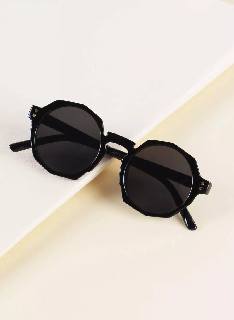 Generic Toddler Kids Round Frame Sunglasses - Image 1