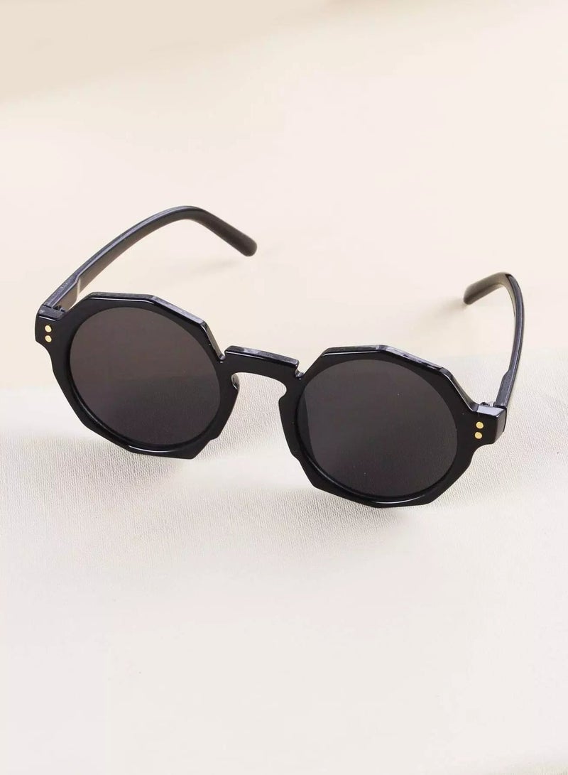 Generic Toddler Kids Round Frame Sunglasses - Image 4