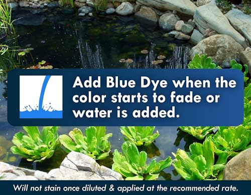 Koi Worx Sanco Industries KoiWorx Blue Dye - Ornamental and Decorative Pond Dye, Water Features and Fountains, Safe for Koi - 1 Quart - Image 3
