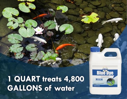 Koi Worx Sanco Industries KoiWorx Blue Dye - Ornamental and Decorative Pond Dye, Water Features and Fountains, Safe for Koi - 1 Quart - Image 5