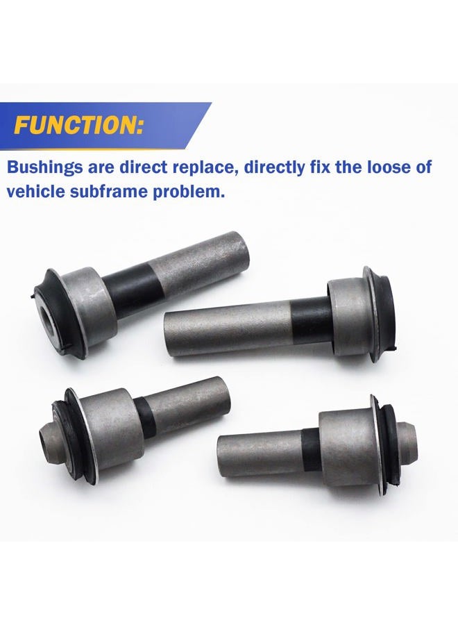 X4XZ Engine Cradle Front Subframe Crossmember Bushing for 2008-2015 Nissan Rogue, 2011-2015 Nissan Juke Leaf ZE0, 2007-2013 Nissan X-Trail T31 523-305 523-306 - Image 3