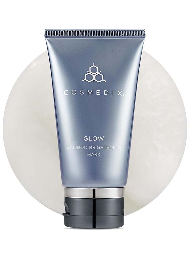 CosMedix Glow Bamboo Brightening And Polishing Face Mask Bamboo Enzymes | For Radiant Smooth And Refined Skin Texture 74g - Image 1