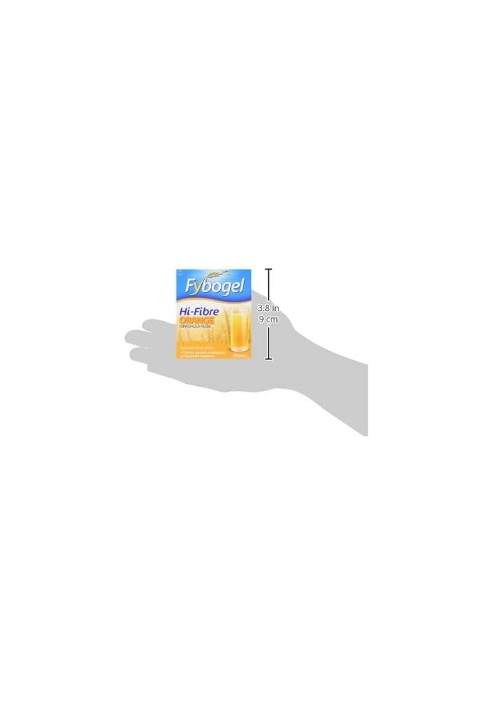 Fybogel Hi Fibre Orange Constipation Relief 10 Sachets - Image 4