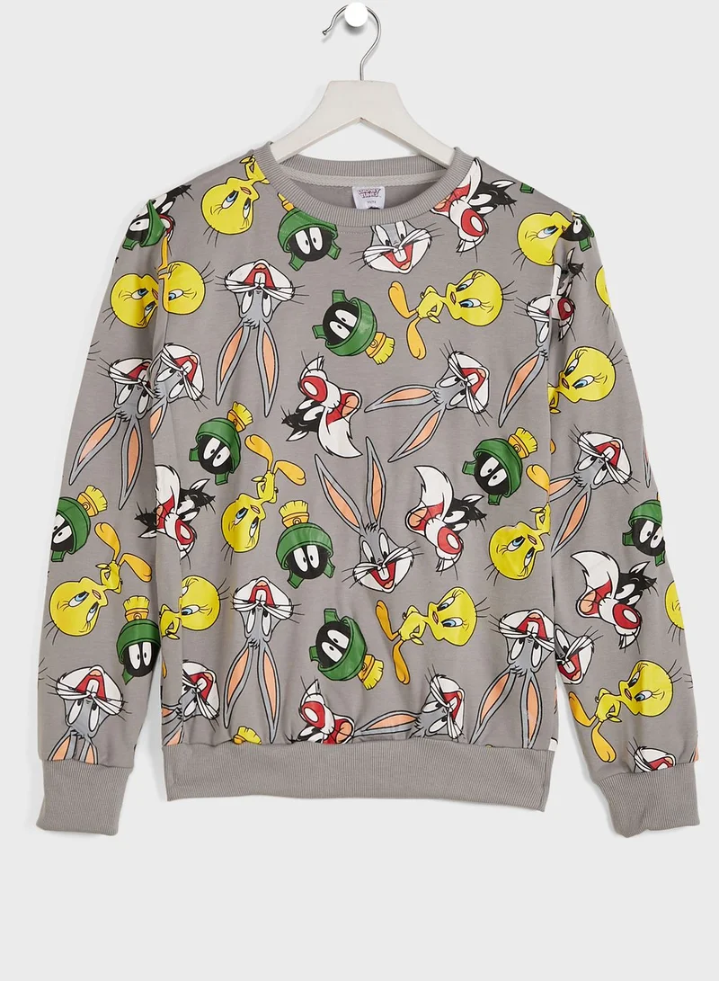 Warner Bros Youth Looney Tunes Sweatshirt