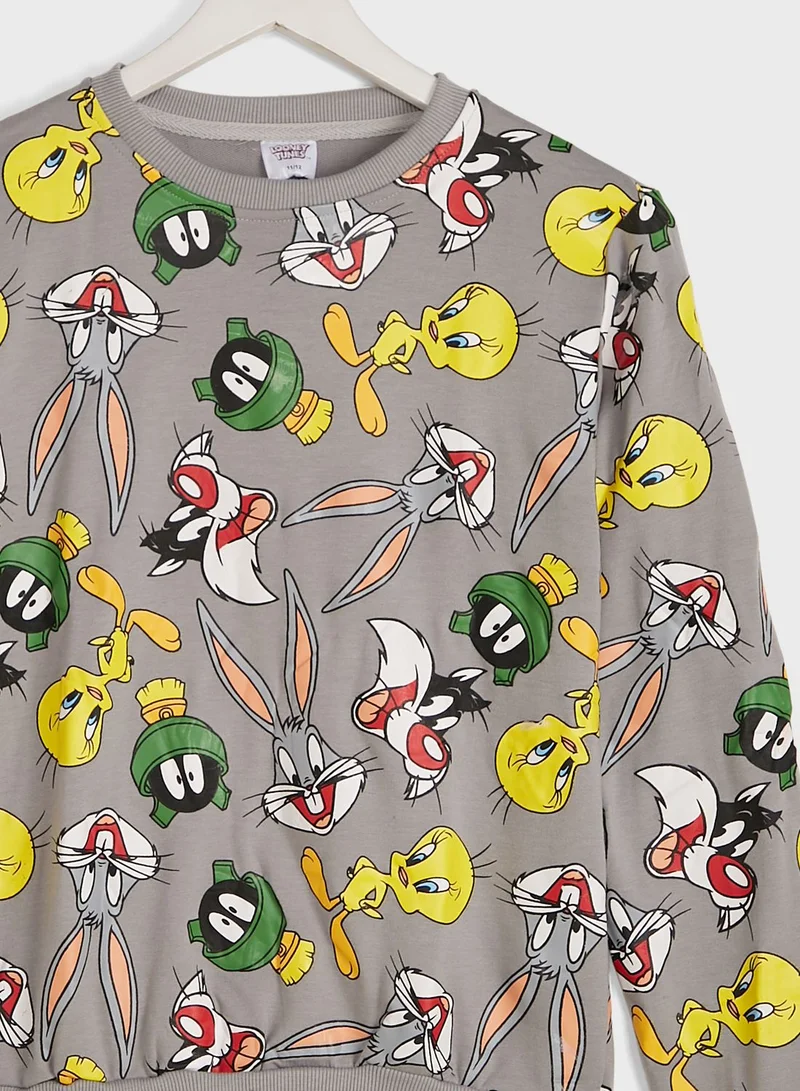 Warner Bros Youth Looney Tunes Sweatshirt