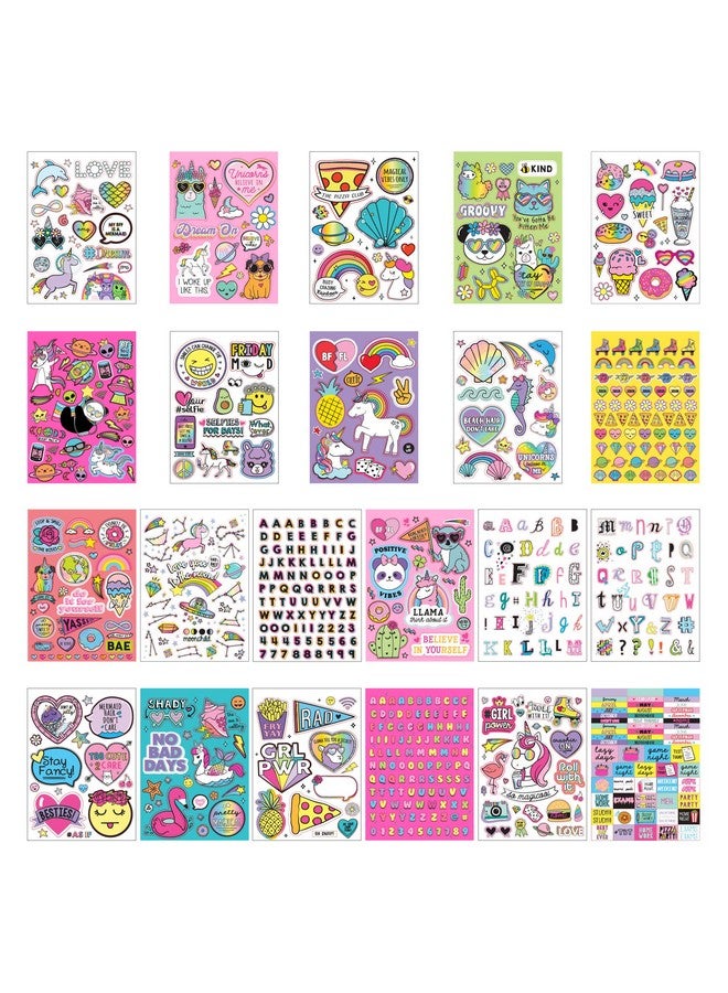 جاست ماي ستايل كتاب ملصقات Just My Style® 1500 من Horizon Group USA، ملصقات حرفية ممتعة، هدايا لطيفة للفتيات والأطفال والمراهقين والبالغين - Image 5