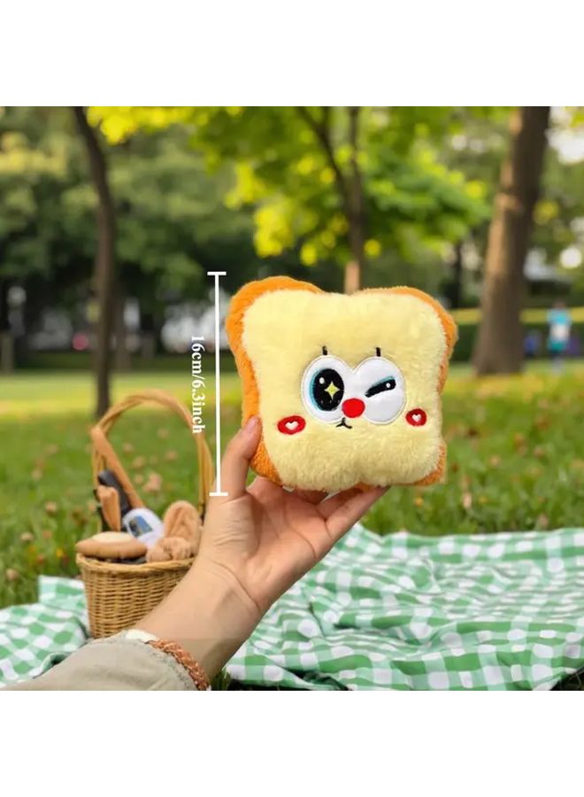 Biscuit Style Plush Toy Pizza Toast Cookie Family Doll Holiday Christmas Gift - Image 5
