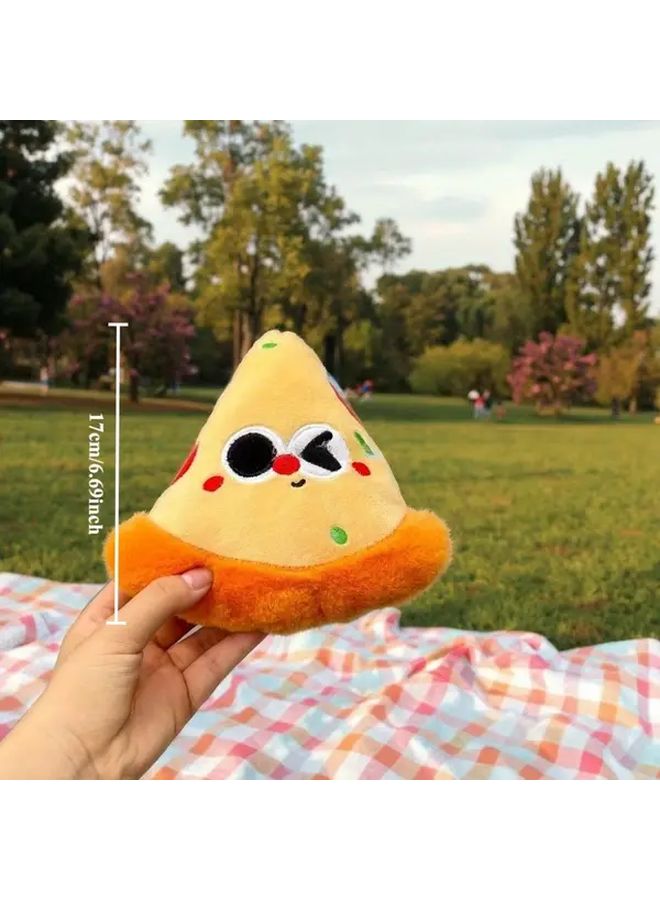 Biscuit Style Plush Toy Pizza Toast Cookie Family Doll Holiday Christmas Gift - Image 3