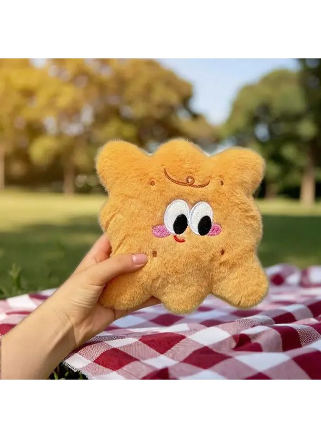 Biscuit Style Plush Toy Pizza Toast Cookie Family Doll Holiday Christmas Gift - Image 1