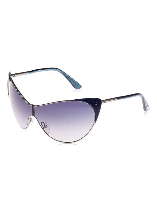 TOM FORD Women Cat Eye Sunglasses with Blue Lenses - FT0364 89W 137mm - Image 1