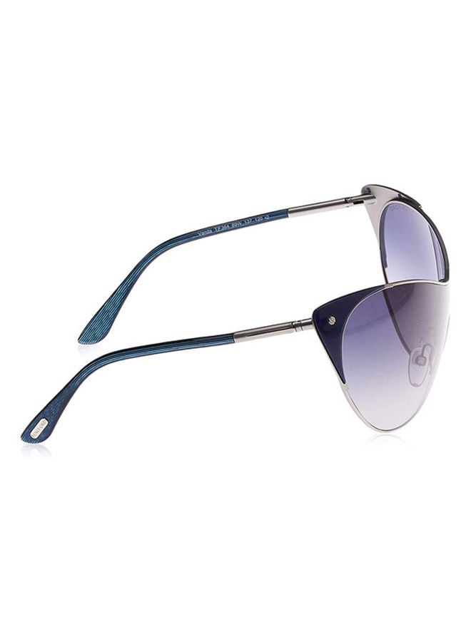 TOM FORD Women Cat Eye Sunglasses with Blue Lenses - FT0364 89W 137mm - Image 3