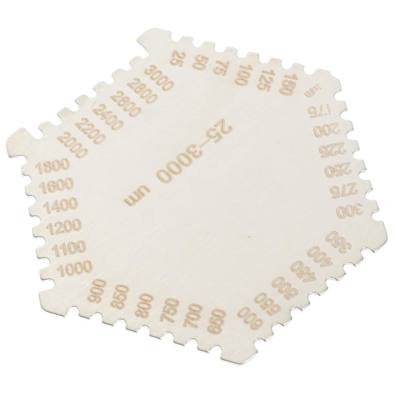 Stainless Steel Wet Film Thickness Gauge Comb for Welding Coating Automotive Shipbuilding Painting - Image 2