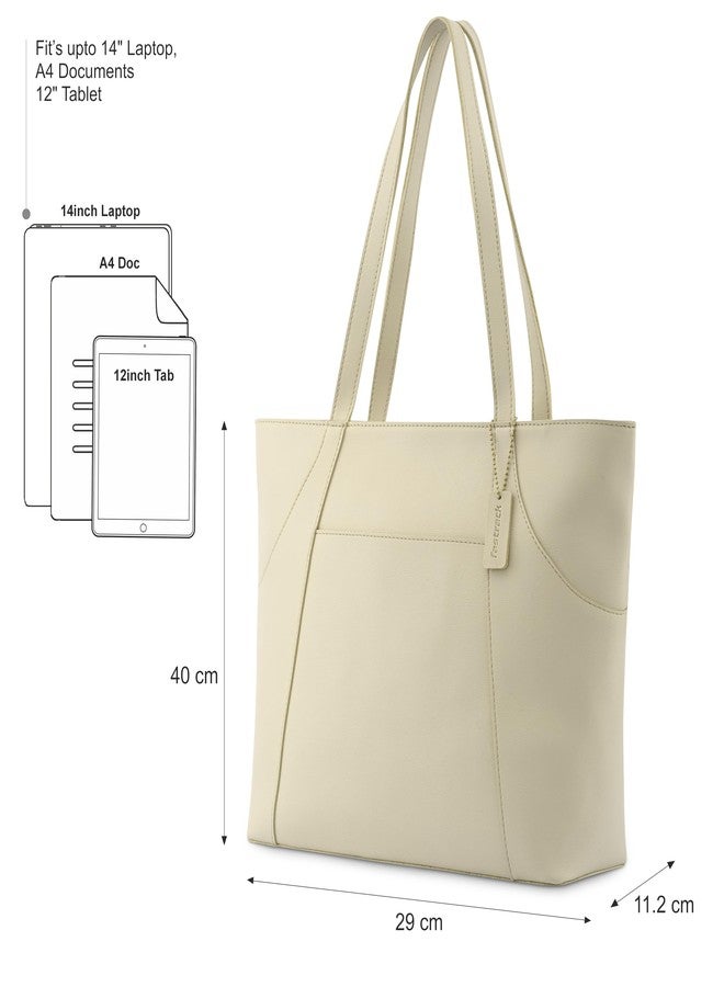 Fastrack Oversized Structured Laptop Tote Bag for Women, Girls and Ladies | Handbag for Casual Carry | Office and College Totes - Image 4