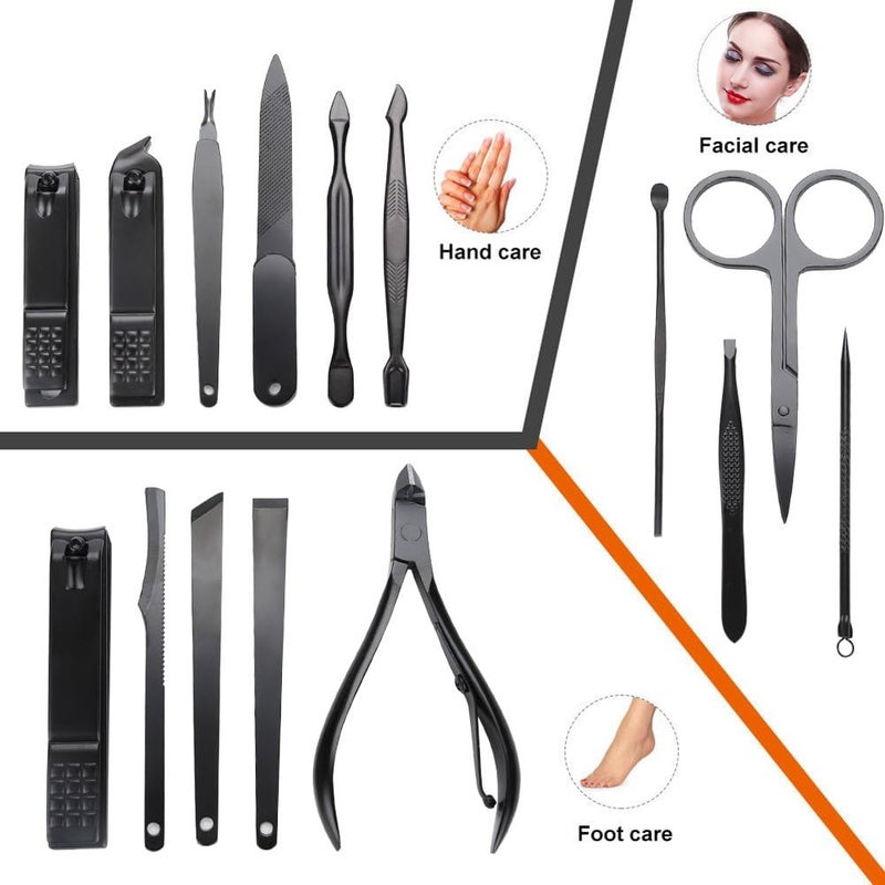 Intercity storage hub Haofy 15 in 1 Manicure Set, Multifunctional Care Set Stainless Steel Nail Clipper Trimmer Set with Case, Including Nail Clippers Eyebrow Tweezers Needle, etc. (Red) Simple upgraded construction User feedback upgraded quality Well-engineered versatile build Lightweight Market demand focused build All season compatible build Wide use selected material Light & sturdy Market multi-use trusted quality Diverse use resistant crafted quality Condition adaptive build Hardened processed substance Cleaner resistant All territory compatible build Ready varied options Home & professional compatible Diverse purchase options Slow wear optimized quality Flexible usage build Various size alternatives Global simple assemble options High strength upgraded material Comfort grip Cost effective fine quality - Image 4