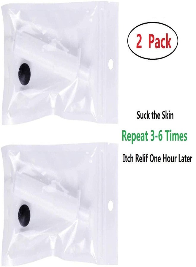 FINEVER 2PK Mosquito Bee Sting Bug Bite Kit Suction Tool Safety Supplies Natural First Aid for Hiking Backpacking Camping - Image 2